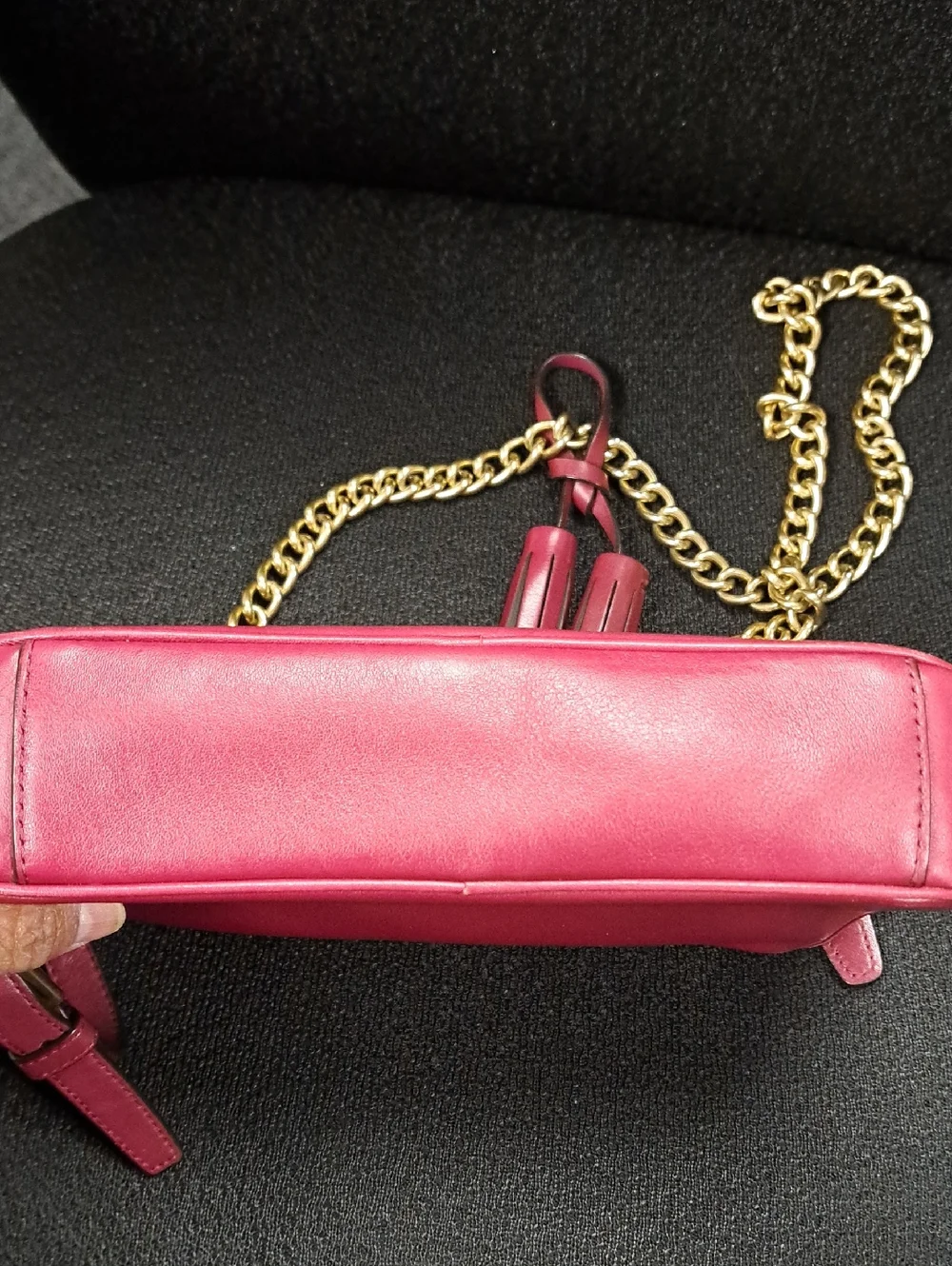 Coach Legacy 25362 Crossbody Bag- refined maroon leather  gold hardware 2013 - Picture 10 of 14